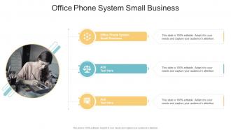 Office Phone System Small Business In Powerpoint And Google Slides Cpb