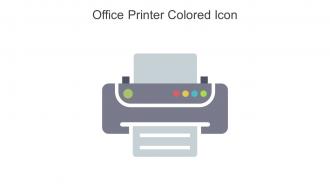 Office Printer Colored Icon In Powerpoint Pptx Png And Editable Eps Format