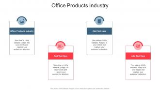 Office Products Industry In Powerpoint And Google Slides Cpb