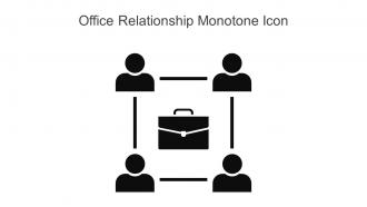 Office Relationship Monotone Icon In Powerpoint Pptx Png And Editable Eps Format