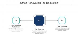 Office Renovation Tax Deduction Ppt Powerpoint Presentation Icon Show Cpb