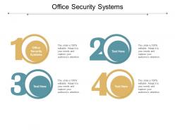 Office security systems ppt powerpoint presentation file templates cpb