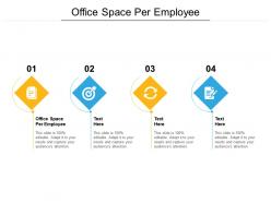 Office space per employee ppt powerpoint presentation pictures clipart images cpb
