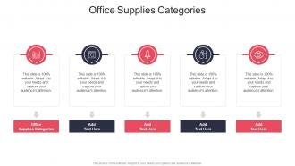 Office Supplies Categories In Powerpoint And Google Slides Cpb