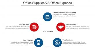 Office Supplies Vs Office Expense Ppt Powerpoint Presentation Gallery Brochure Cpb