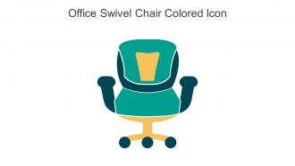 Office Swivel Chair Colored Icon In Powerpoint Pptx Png And Editable Eps Format