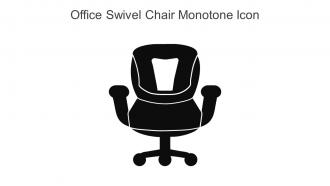 Office Swivel Chair Monotone Icon In Powerpoint Pptx Png And Editable Eps Format