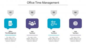 Office Time Management Ppt Powerpoint Presentation Infographic Template File Cpb