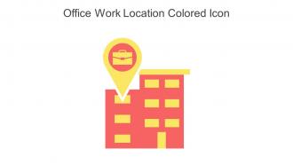 Office Work Location Colored Icon In Powerpoint Pptx Png And Editable Eps Format