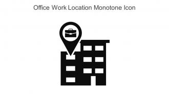 Office Work Location Monotone Icon In Powerpoint Pptx Png And Editable Eps Format