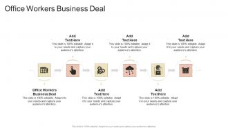 Office Workers Business Deal In Powerpoint And Google Slides Cpb
