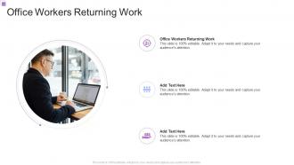 Office Workers Returning Work In Powerpoint And Google Slides Cpb
