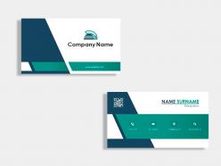 Official business card design template