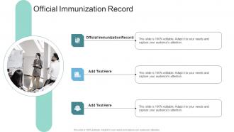 Official Immunization Record In Powerpoint And Google Slides Cpb