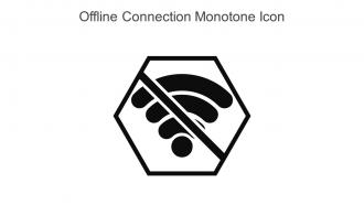 Offline Connection Monotone Icon In Powerpoint Pptx Png And Editable Eps Format