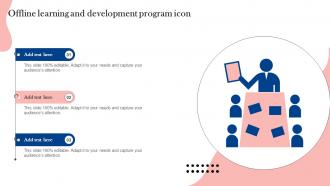 Offline Learning And Development Program Icon