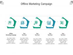 Offline marketing campaign ppt powerpoint presentation infographic template example introduction cpb