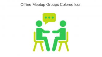 Offline Meetup Groups Colored Icon In Powerpoint Pptx Png And Editable Eps Format