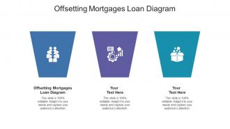 Offsetting mortgages loan diagram ppt powerpoint presentation icon template cpb