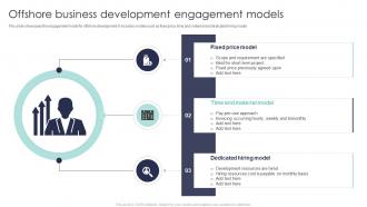Offshore Business Development Engagement Models