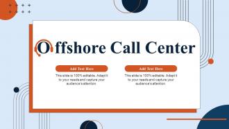 Offshore Call Center Ppt Powerpoint Presentation File Example Introduction