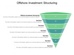 Offshore investment structuring ppt powerpoint presentation professional tips cpb