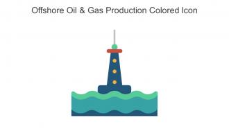 Offshore Oil And Gas Production Colored Icon In Powerpoint Pptx Png And Editable Eps Format