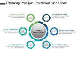 Offshoring principles powerpoint slide clipart