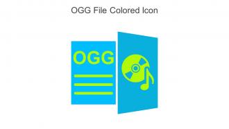 OGG File Colored Icon In Powerpoint Pptx Png And Editable Eps Format