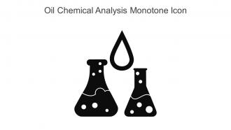 Oil Chemical Analysis Monotone Icon In Powerpoint Pptx Png And Editable Eps Format