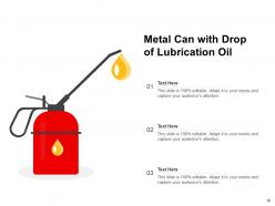Oil Drop Individual Automatic Dollar Lubrication Cosmetic