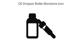Oil Dropper Bottle Monotone Icon In Powerpoint Pptx Png And Editable Eps Format