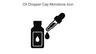 Oil Dropper Cap Monotone Icon In Powerpoint Pptx Png And Editable Eps Format