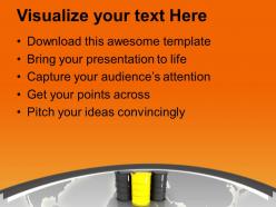 Oil drums placed together resource saving powerpoint templates ppt themes and graphics 0213