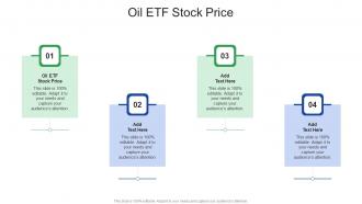 Oil ETF Stock Price In Powerpoint And Google Slides Cpb