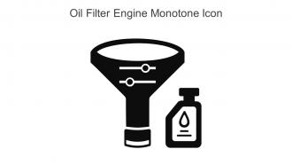 Oil Filter Engine Monotone Icon In Powerpoint Pptx Png And Editable Eps Format
