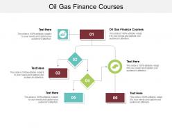 Oil gas finance courses ppt powerpoint presentation styles maker cpb