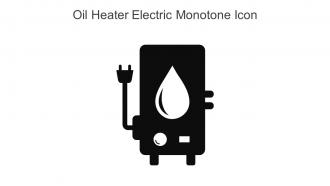 Oil Heater Electric Monotone Icon In Powerpoint Pptx Png And Editable Eps Format