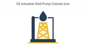 Oil Industrial Well Pump Colored Icon In Powerpoint Pptx Png And Editable Eps Format