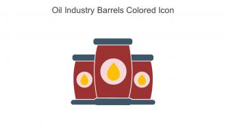 Oil Industry Barrels Colored Icon In Powerpoint Pptx Png And Editable Eps Format