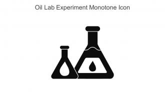 Oil Lab Experiment Monotone Icon In Powerpoint Pptx Png And Editable Eps Format
