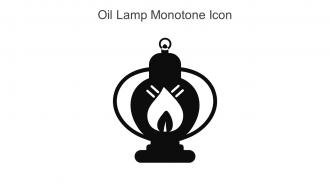 Oil Lamp Monotone Icon In Powerpoint Pptx Png And Editable Eps Format