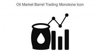 Oil Market Barrel Trading Monotone Icon In Powerpoint Pptx Png And Editable Eps Format