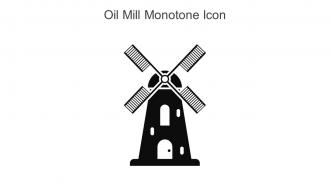 Oil Mill Monotone Icon In Powerpoint Pptx Png And Editable Eps Format
