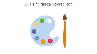 Oil Paint Palette Colored Icon In Powerpoint Pptx Png And Editable Eps Format