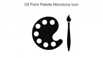 Oil Paint Palette Monotone Icon In Powerpoint Pptx Png And Editable Eps Format