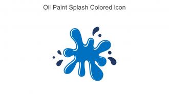 Oil Paint Splash Colored Icon In Powerpoint Pptx Png And Editable Eps Format
