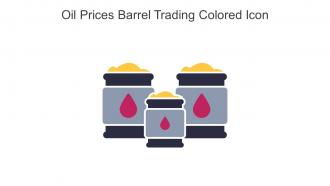 Oil Prices Barrel Trading Colored Icon In Powerpoint Pptx Png And Editable Eps Format