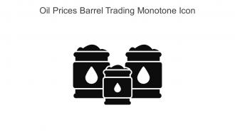 Oil Prices Barrel Trading Monotone Icon In Powerpoint Pptx Png And Editable Eps Format