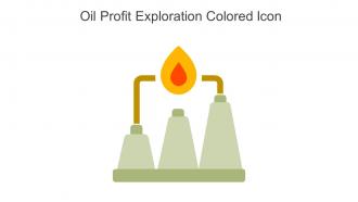 Oil Profit Exploration Colored Icon In Powerpoint Pptx Png And Editable Eps Format
